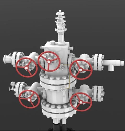 Oilfield Wellhead Bop Casing Head Tubing Head on Christmas Tree